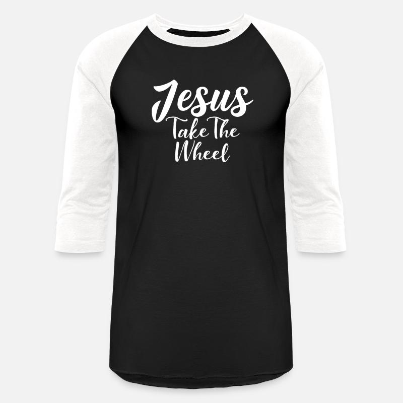 Jesus TAKE THE WHEEL' Unisex Baseball T 